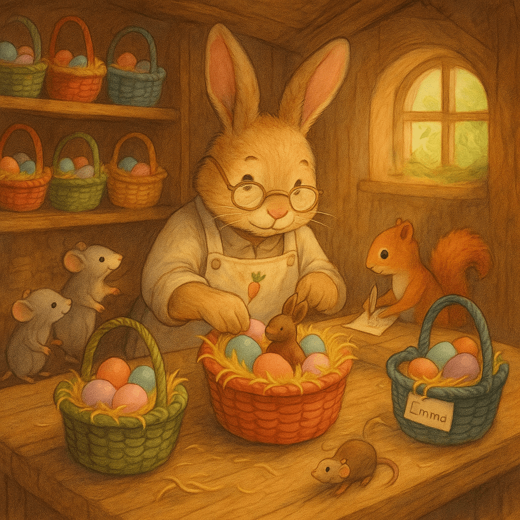 Die Ostergeschichte der Pilzessin - pilzessono.shop - zauberhafte Kinderdinge