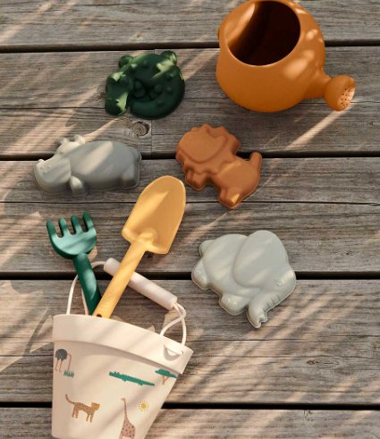 Sandspiel-Spaß: Kreativität und Lernen unter freiem Himmel - pilzessono.shop - zauberhafte Kinderdinge