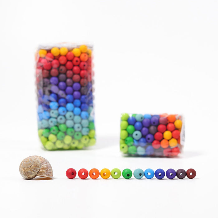 480 kleine Holzperlen - pilzessono.shop - zauberhafte Kinderdinge