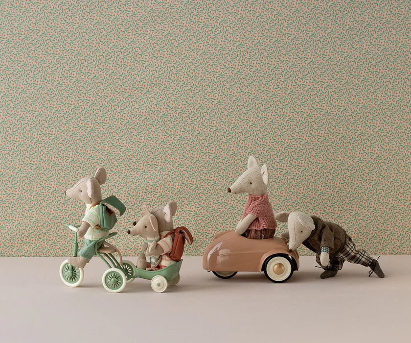 Abri à tricycle, Maus - Grün - pilzessono.shop - zauberhafte Kinderdinge