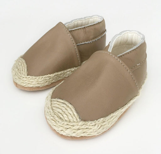 Baby Espadrilles in braun von koh - pilzessono.shop - zauberhafte Kinderdinge