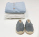 Baby Espadrilles in grau von koh - pilzessono.shop - zauberhafte Kinderdinge
