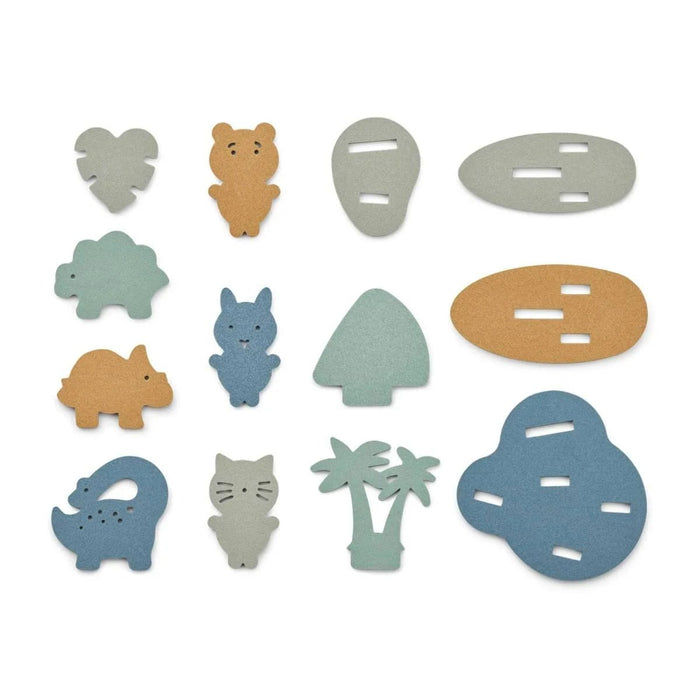 Badespielzeug george play set peppermint multi mix - pilzessono.shop - zauberhafte Kinderdinge
