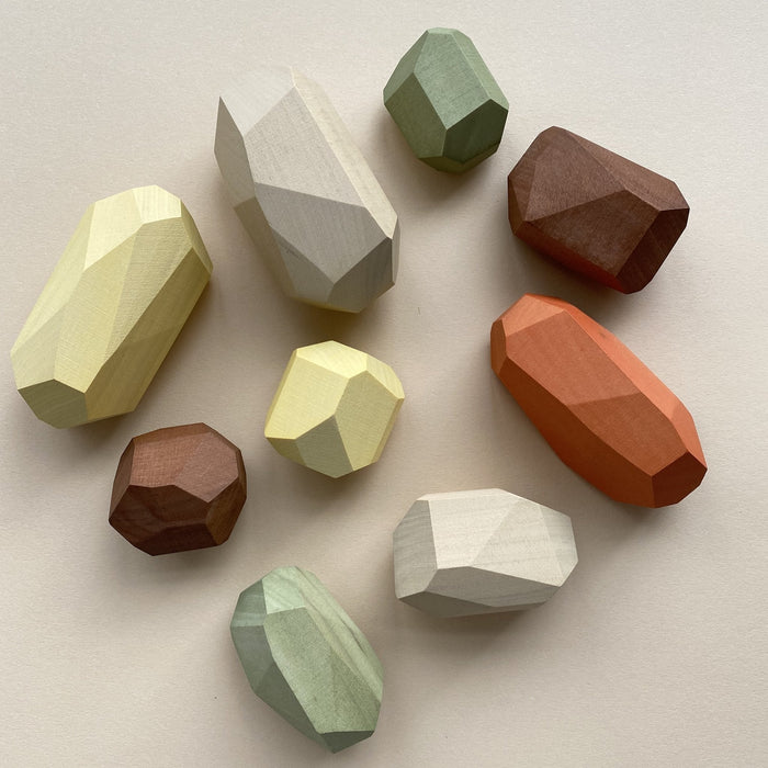 ♡ Balancier Steine | Earthy |von MinMin Copenhagen - pilzessono.shop - zauberhafte Kinderdinge