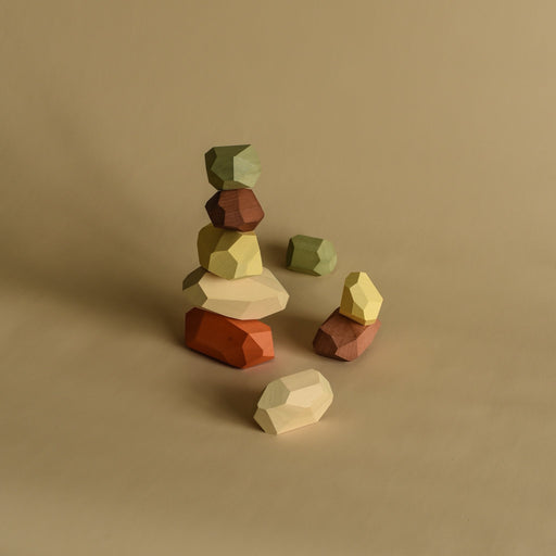 ♡ Balancier Steine | Earthy |von MinMin Copenhagen - pilzessono.shop - zauberhafte Kinderdinge