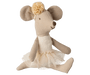 Ballerina Maus, kleine Schwester in cremefarben - pilzessono.shop - zauberhafte Kinderdinge