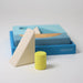 Bauspiel Blau - pilzessono.shop - zauberhafte Kinderdinge