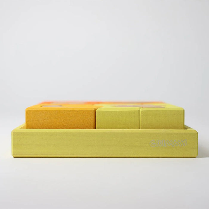 Bauspiel Gelb - pilzessono.shop - zauberhafte Kinderdinge