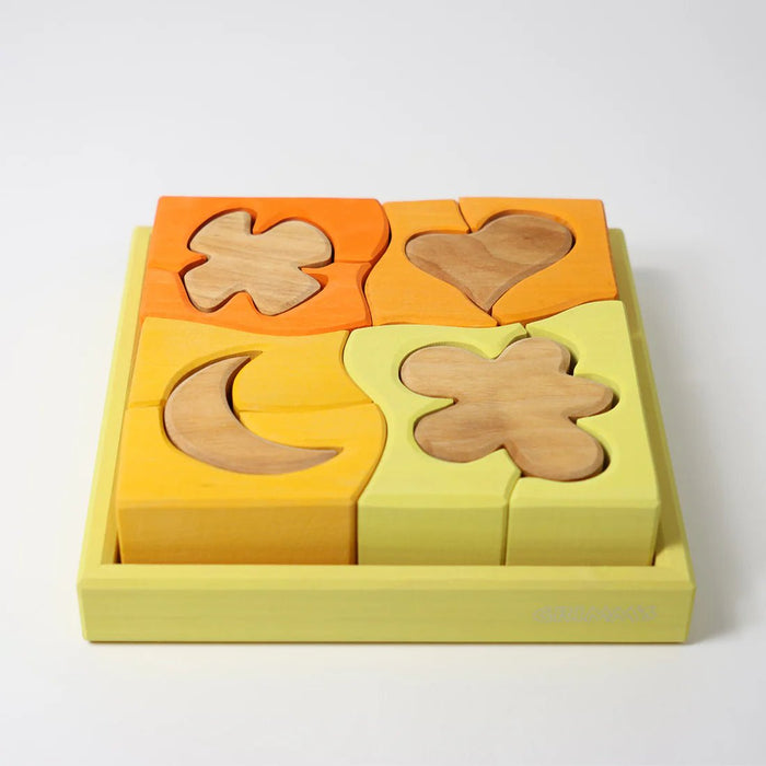 Bauspiel Gelb - pilzessono.shop - zauberhafte Kinderdinge