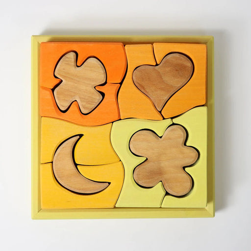 Bauspiel Gelb - pilzessono.shop - zauberhafte Kinderdinge