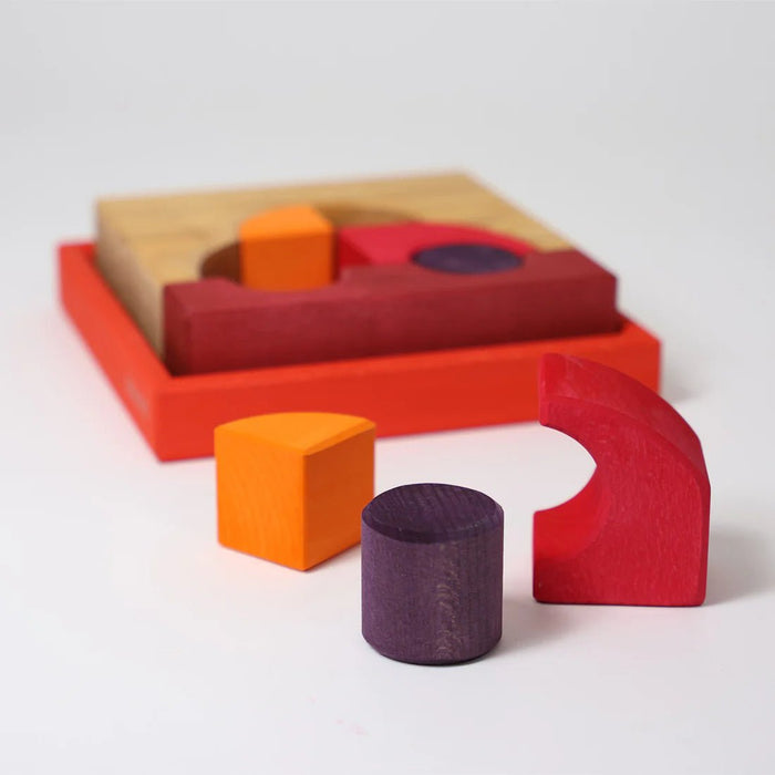 Bauspiel Rot - pilzessono.shop - zauberhafte Kinderdinge