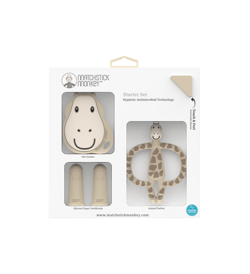Beißring in Geschenkverpackung von MATCHSTICK MONKEY - pilzessono.shop - zauberhafte Kinderdinge