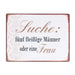 Blechschild: Suche 5 fleißige Männer... - pilzessono.shop - zauberhafte Kinderdinge