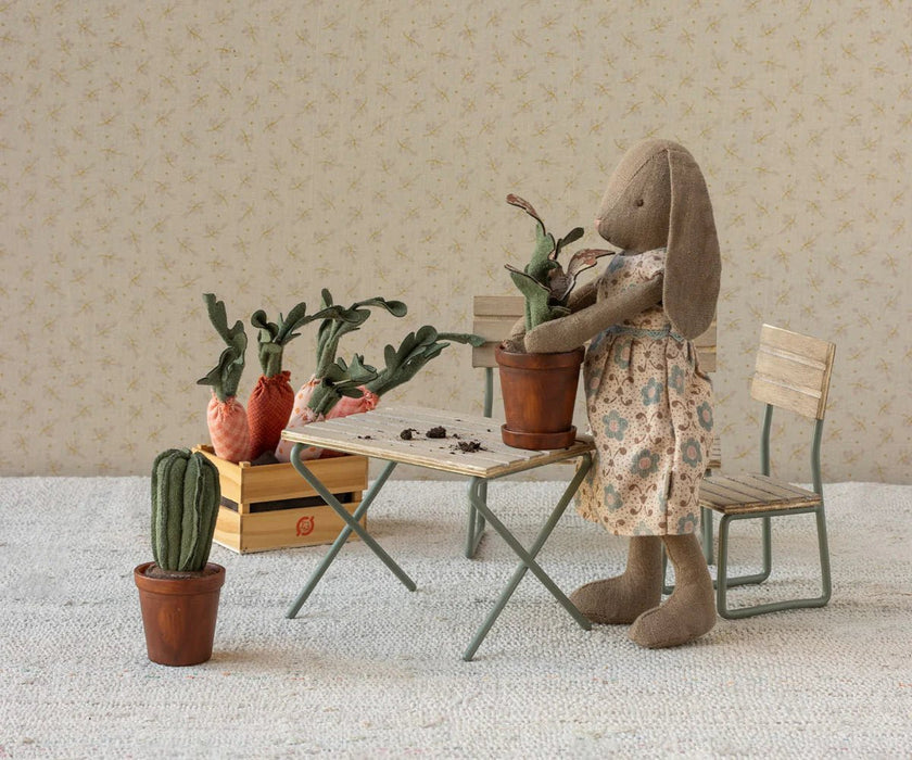 Blumentopf mit Kaktus - pilzessono.shop - zauberhafte Kinderdinge