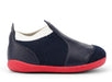 Bobux Aktiv Knit Navy + white - pilzessono.shop - zauberhafte Kinderdinge