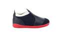 Bobux Aktiv Knit Navy + white - pilzessono.shop - zauberhafte Kinderdinge