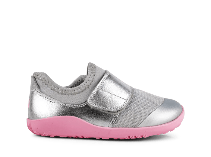 Bobux XP Dimension ll silver metallic + can - pilzessono.shop - zauberhafte Kinderdinge
