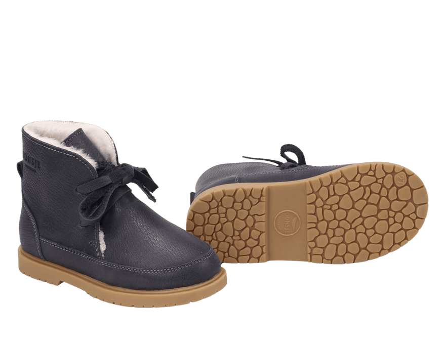Buddy Stiefel | Navy Leder von Donsje ♡ - pilzessono.shop - zauberhafte Kinderdinge