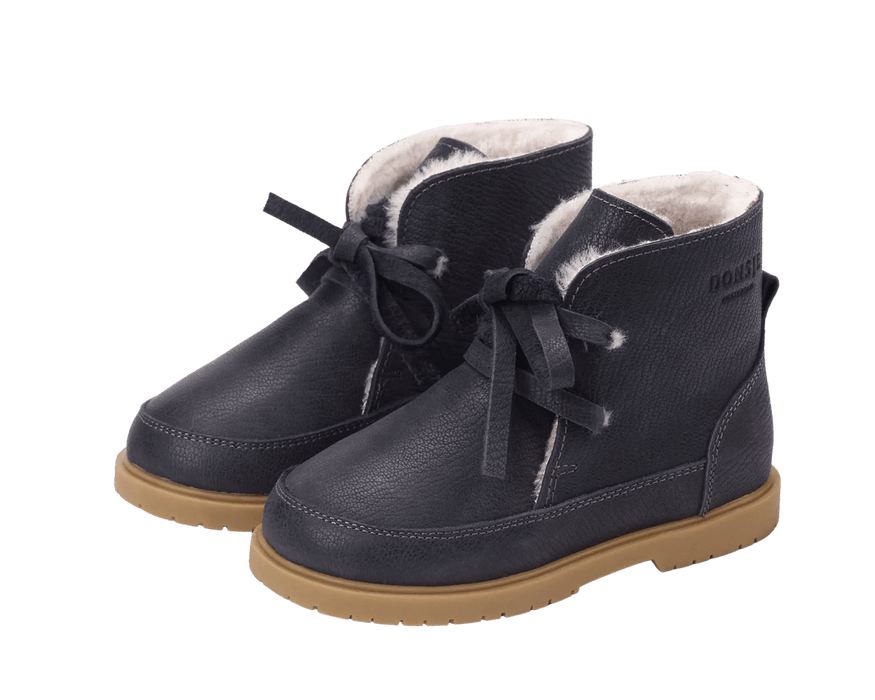 Buddy Stiefel | Navy Leder von Donsje ♡ - pilzessono.shop - zauberhafte Kinderdinge