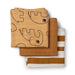 ⋙ Burp Cloth " Deer friends senfgelb " von Done by Deer ♡ - pilzessono.shop - zauberhafte Kinderdinge