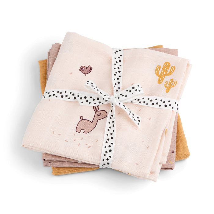 ⋙ Burp Cloth " Lalee Powder " von Done by Deer ♡ - pilzessono.shop - zauberhafte Kinderdinge