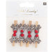 Deko Clips Rentier 🦌 Shabby Chic - pilzessono.shop - zauberhafte Kinderdinge