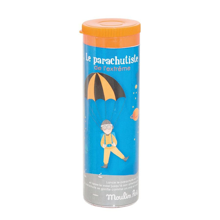 Der kleine Fallschirmspringer – Orange | Les Petites Merveilles - pilzessono.shop - zauberhafte Kinderdinge