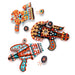 DIY - 4 Token - Werfer zum Dekorieren - pilzessono.shop - zauberhafte Kinderdinge
