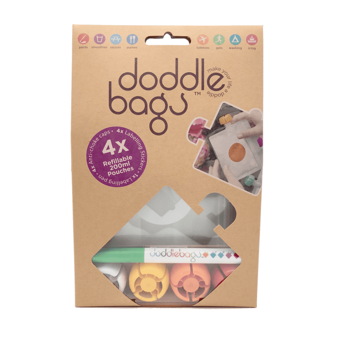 Doodle Bags Quetschies zum Selbermachen - pilzessono.shop - zauberhafte Kinderdinge
