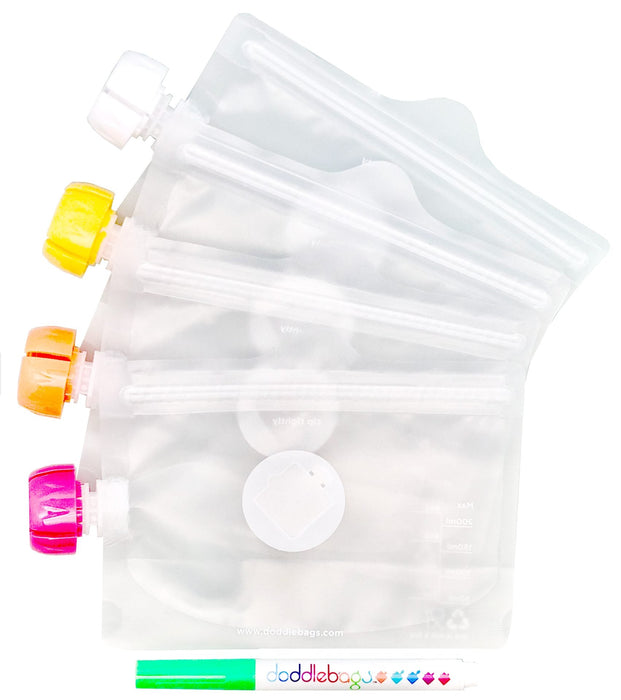 Doodle Bags Quetschies zum Selbermachen - pilzessono.shop - zauberhafte Kinderdinge