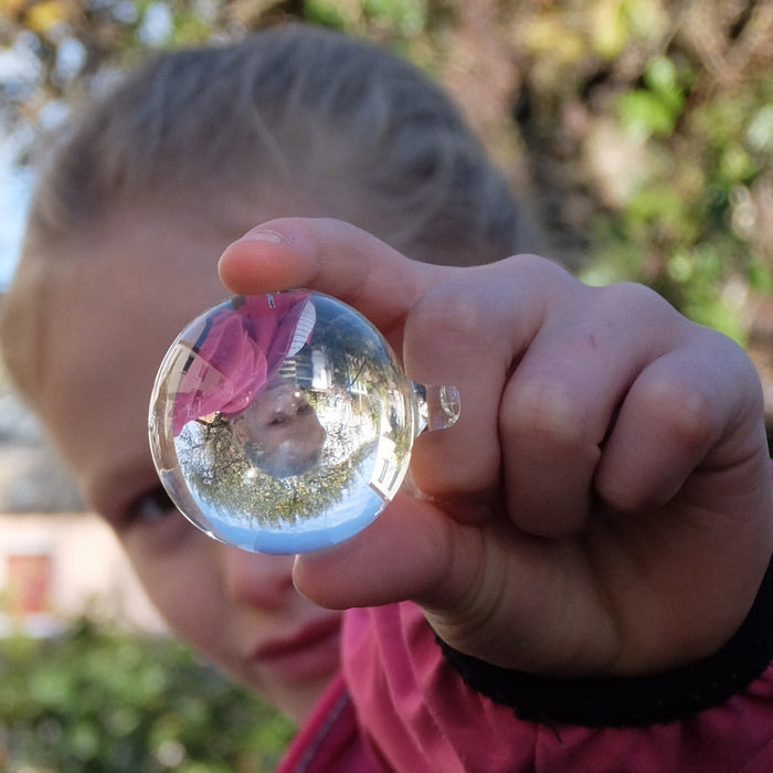 Gläserne Kugel - pilzessono.shop - zauberhafte Kinderdinge