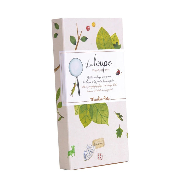 Große Lupe schwarz - pilzessono.shop - zauberhafte Kinderdinge