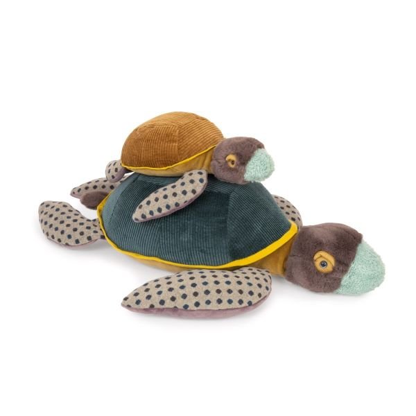 Große Schildkröte Tout autour du Monde - pilzessono.shop - zauberhafte Kinderdinge