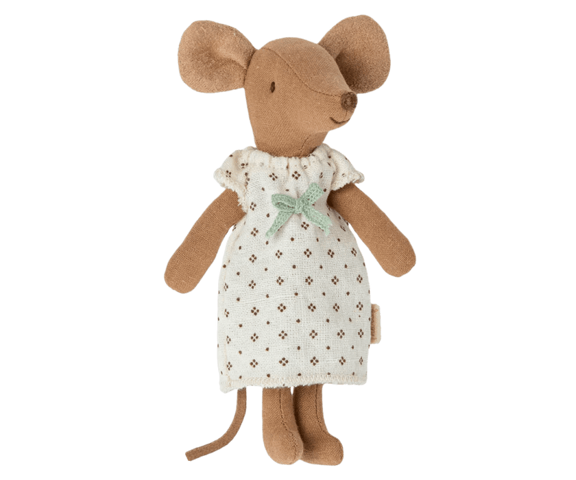 Große Schwester Maus in der Streichholzschachtel - pilzessono.shop - zauberhafte Kinderdinge