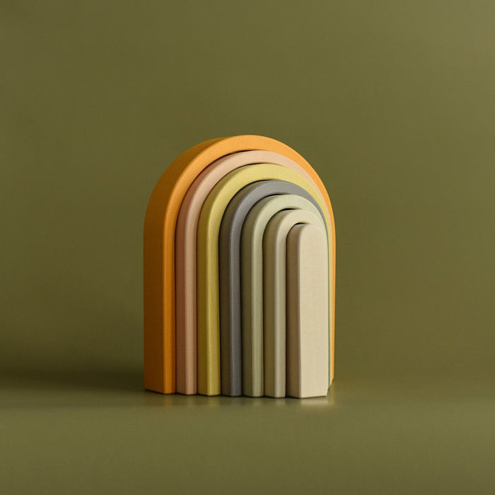 ♡ großer Regenbogen Pastel von MinMin Copenhagen - pilzessono.shop - zauberhafte Kinderdinge
