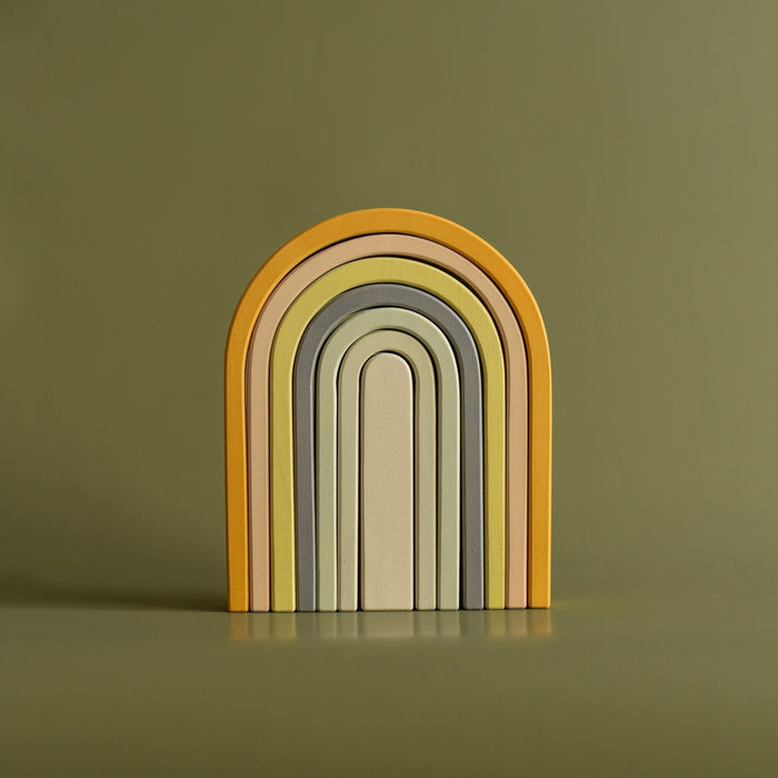 ♡ großer Regenbogen Pastel von MinMin Copenhagen - pilzessono.shop - zauberhafte Kinderdinge