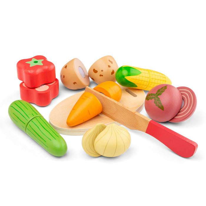 Holz - Gemüse zum Schneiden - pilzessono.shop - zauberhafte Kinderdinge