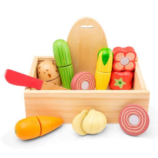 Holz - Gemüse zum Schneiden - pilzessono.shop - zauberhafte Kinderdinge
