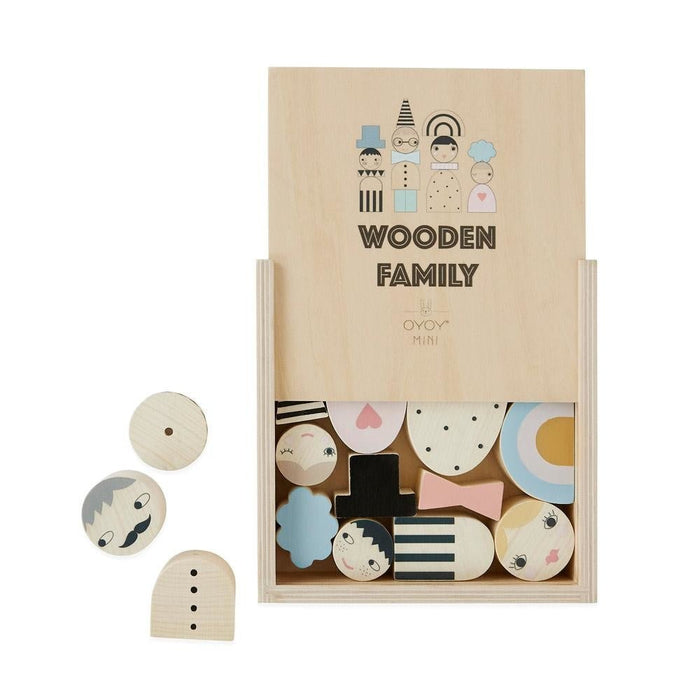 ♡ Holzfiguren Familie von OYOY Living Design - pilzessono.shop - zauberhafte Kinderdinge