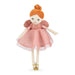 kleine Puppe Viviane rosa Les Fées - pilzessono.shop - zauberhafte Kinderdinge