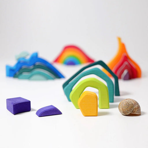 kleiner vier Elemente Baukasten - pilzessono.shop - zauberhafte Kinderdinge
