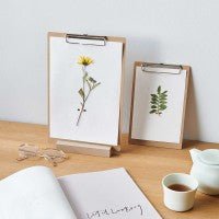 Klemmbrett natur A4 - pilzessono.shop - zauberhafte Kinderdinge