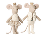 Königliche Zwillingsmäuse : kleine Schwester & kleiner Bruder - pilzessono.shop - zauberhafte Kinderdinge