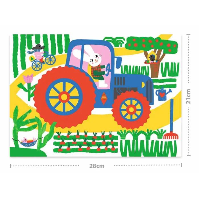 Kratzbilder FAHRZEUGE (18+M) - pilzessono.shop - zauberhafte Kinderdinge