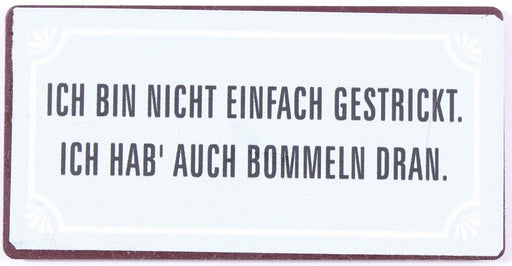 Kühlschrankmagnet "Ich bin nicht..." - pilzessono.shop - zauberhafte Kinderdinge