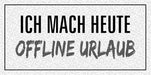 Kühlschrankmagnet: Ich mach heute Offline Urlaub - pilzessono.shop - zauberhafte Kinderdinge