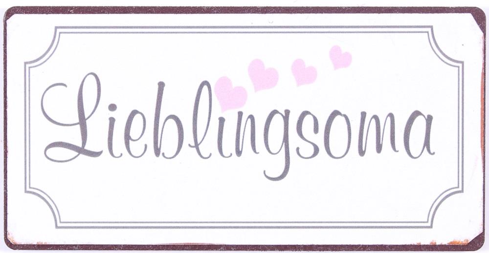 Kühlschrankmagnet : Lieblingsoma - pilzessono.shop - zauberhafte Kinderdinge