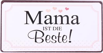 Kühlschrankmagnet "Mama ist die Beste" - pilzessono.shop - zauberhafte Kinderdinge