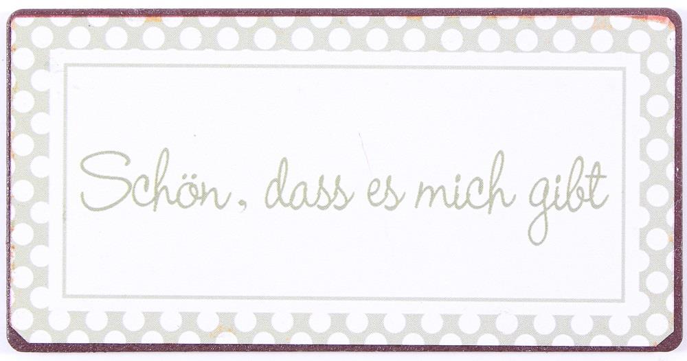 Kühlschrankmagnet : Schön, dass es mich gibt - pilzessono.shop - zauberhafte Kinderdinge