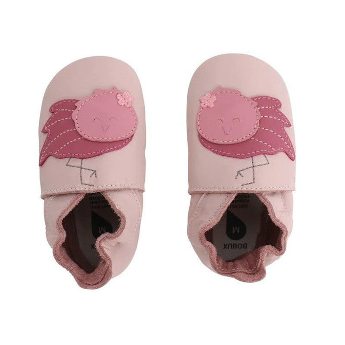 Lederpatschen "Flamingo Blossom" Flamingo | LIMITED EDITION von Bobux ☆ - pilzessono.shop - zauberhafte Kinderdinge